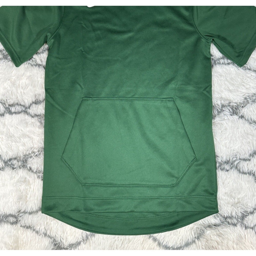 NIKE Dri-Fit Spotlight SS Team Basketball Hoodie Green Men's S *NEW* DC2521-341 - Picture 6 of 7